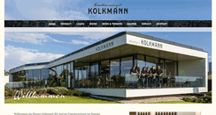 Desktop Screenshot of kolkmann.at